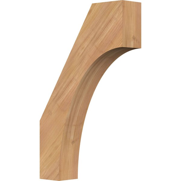 Ekena Millwork 3 1/2"W x 14"D x 22"H Westlake Smooth Knee Brace, Western Red Cedar BRC04X14X22WTL00SWR - main